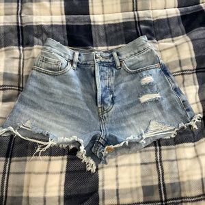 Size 22, vintage high rise PacSun shorts